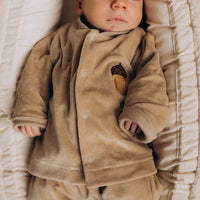 Veloursjacke aus Bio Baumwolle in 3 farben - The Baltic Shop