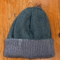 Weiche Winterhaube mit gerippten Rand - 2 Farbig - The Baltic Shop