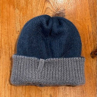 Weiche Winterhaube mit gerippten Rand - 2 Farbig - The Baltic Shop