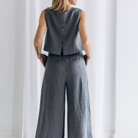 Weite Leinenhose "Elisa" - The Baltic Shop