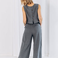Weite Leinenhose "Elisa" - The Baltic Shop