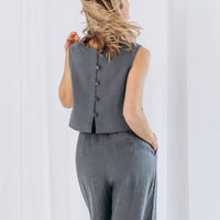 Weite Leinenhose "Elisa" - The Baltic Shop