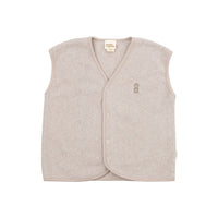 Fleece-Weste aus Bio-Baumwolle