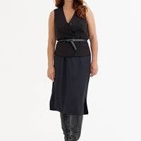 Weste 'HAGUE' | schwarze, taillierte, klassische Anzugweste - The Baltic Shop