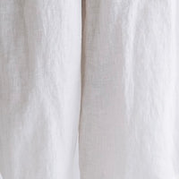 Kurze Leinenshorts "Iris"