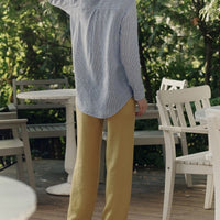 Willow Hose aus Leinen in Curry - The Baltic Shop