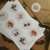 Wunderschöne Aufkleber für Geschenke - The Baltic Shop