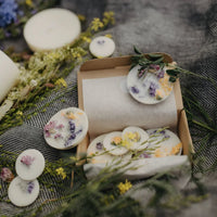 Bio Duftwachs mit Wildblumenduft - The Baltic Shop