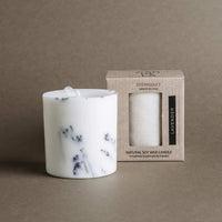 Bio Sojawachskerze - Lavendel - The Baltic Shop
