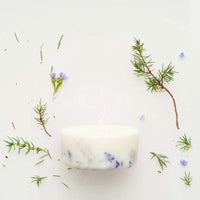 Bio Sojawachskerze mit Wacholder und Limoniumduft - The Baltic Shop