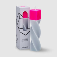 Große Geometrische Stumpenkerze - The Baltic Shop