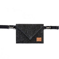 Gürteltasche aus recyceltem Filz - The Baltic Shop