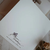 Handgemalte Faltkarte - Blumenstrauß - The Baltic Shop