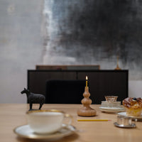 Kerzenhalter "Baum" aus Eiche - The Baltic Shop