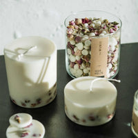 Rosen-Minikerze aus Bio Sojawachs - The Baltic Shop