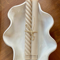 Set von 2 Stabkerzen aus Soja und Raps Wachs - The Baltic Shop