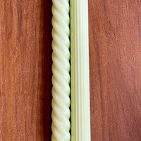 Set von 2 Stabkerzen aus Soja und Raps Wachs - The Baltic Shop