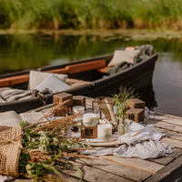 Sojawachskerze mit Lavendelduft - The Baltic Shop