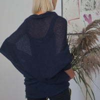 Two Way Pullover aus Kidmohair und Seide - The Baltic Shop