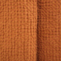 Überwurfdecke im Waffelmuster aus Leinen - The Baltic Shop