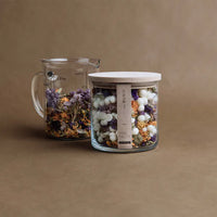 Bio Sojawachs Schmelzer im Glas, mit Rosenduft - The Baltic Shop