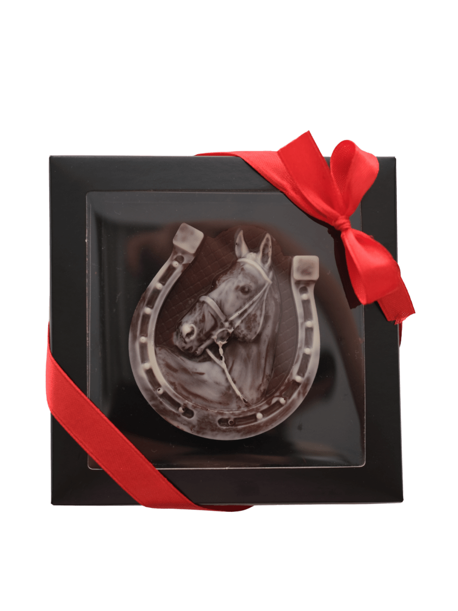 2026 Neujahrsschokoladensymbol - Pferdefigur - The Baltic Shop