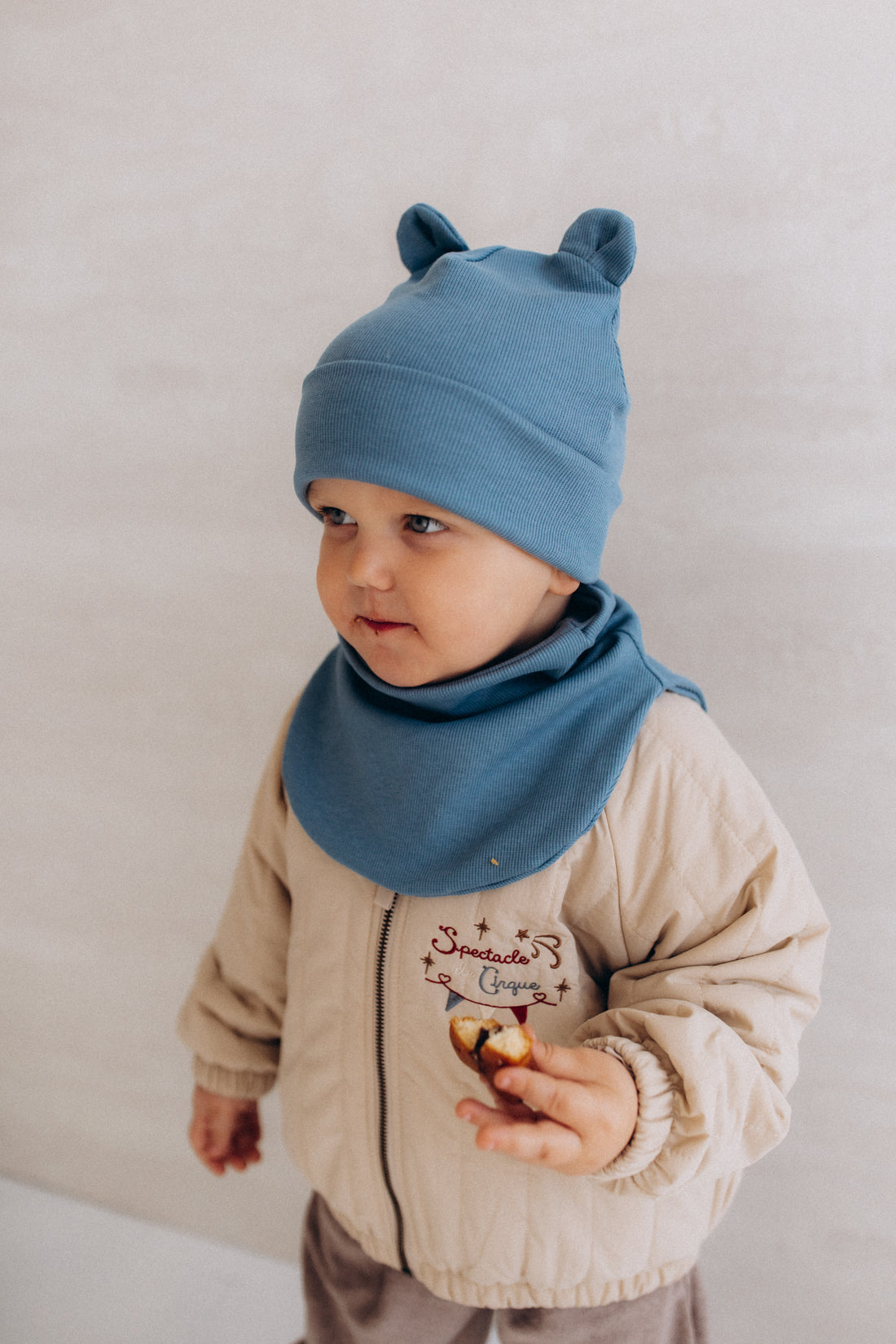 Tubeschal aus Bio Baumwolle in 3 Farben