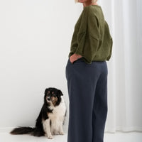 Weite Leinenhose "Elisa" in 4 Farben AW26