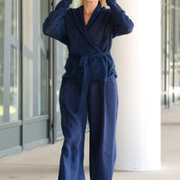 Kidmohair & Seide Strickjacke – handgefertigt in Lettland
