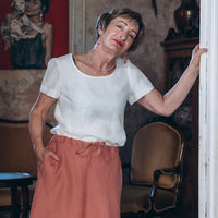 Klassischer Leinentop "Elin"