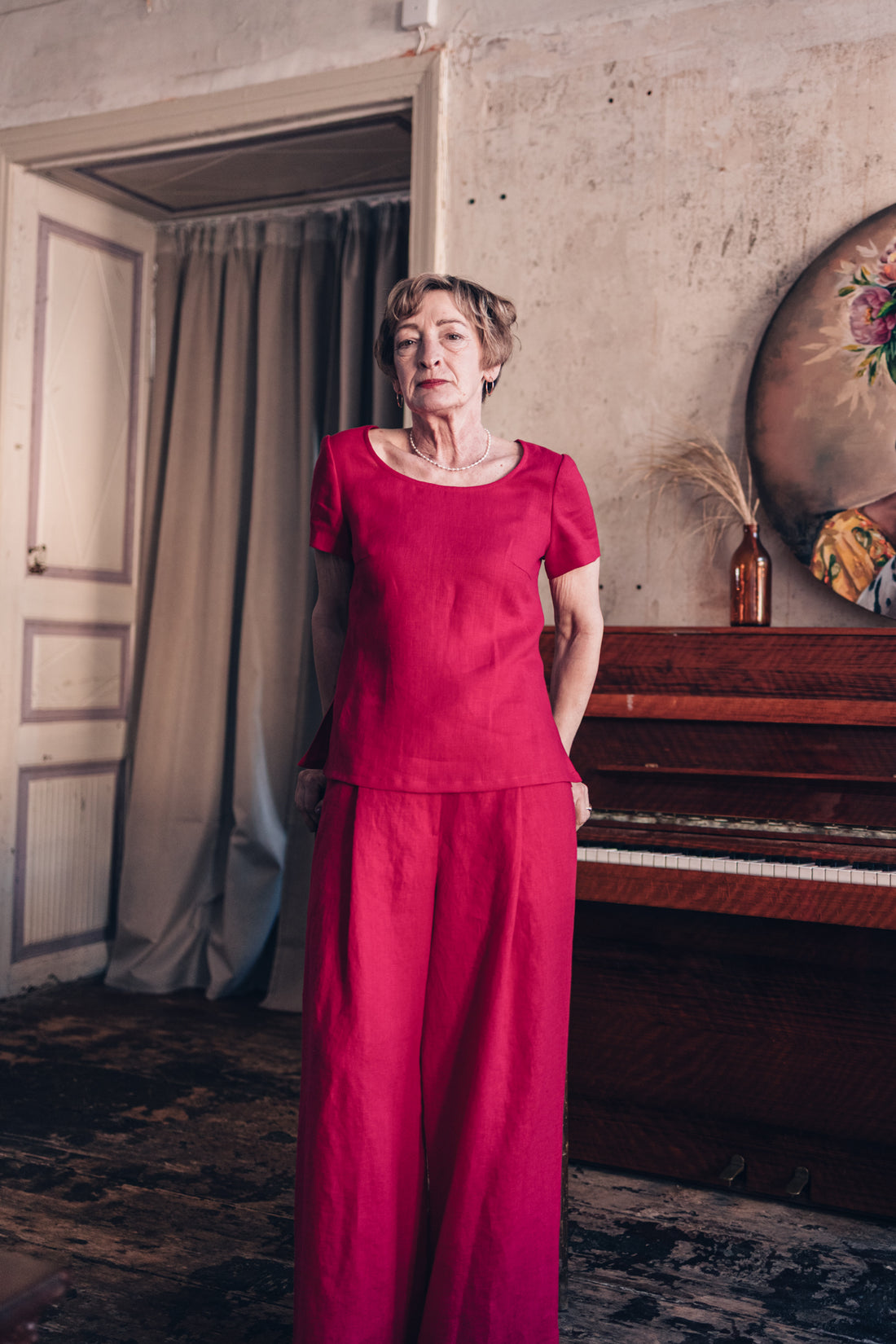 Klassischer Leinentop "Elin"