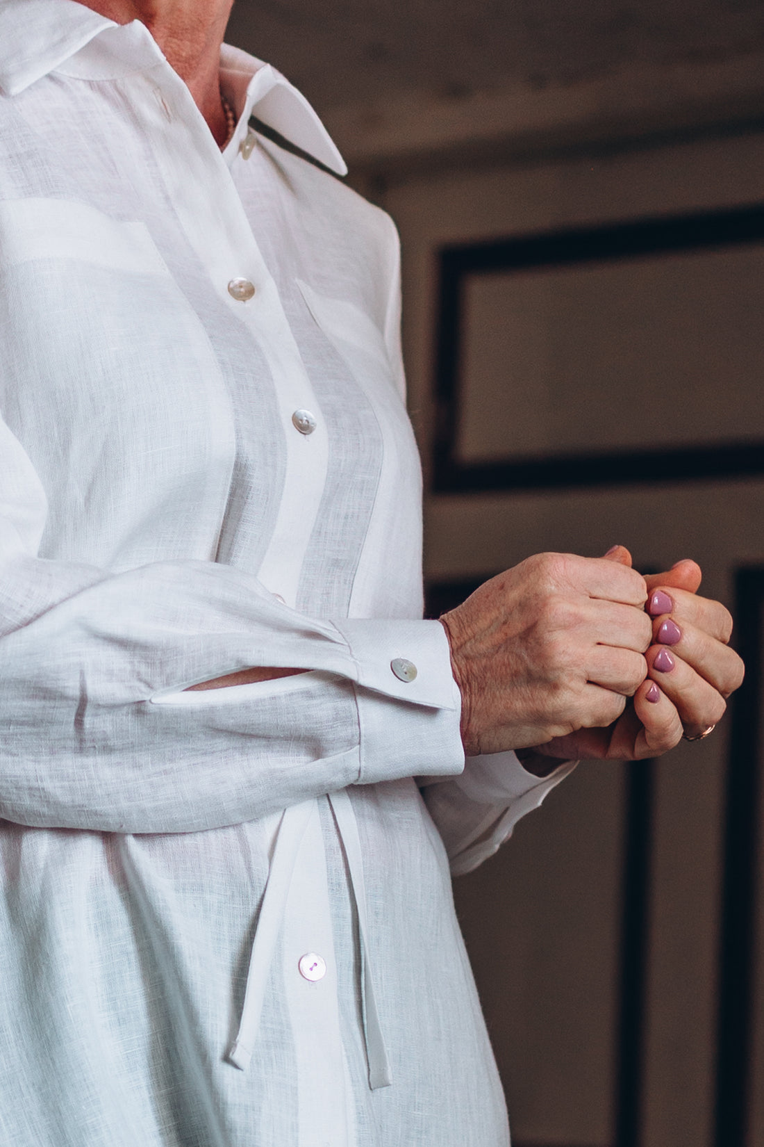 Leinen-Hemdkleid "Gaida"