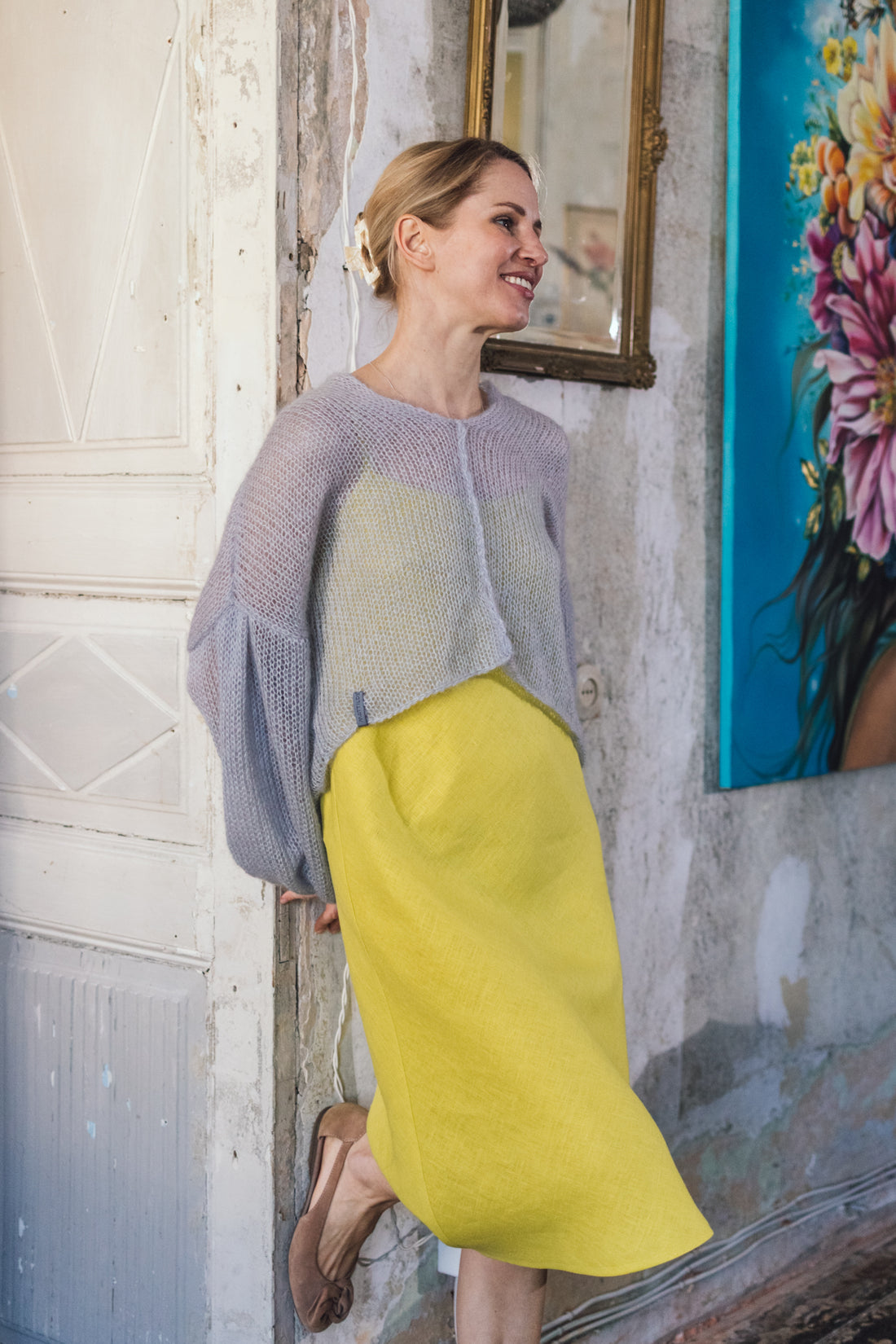 Mohair Pullover mit Seide – Leichter Luxus-Strick