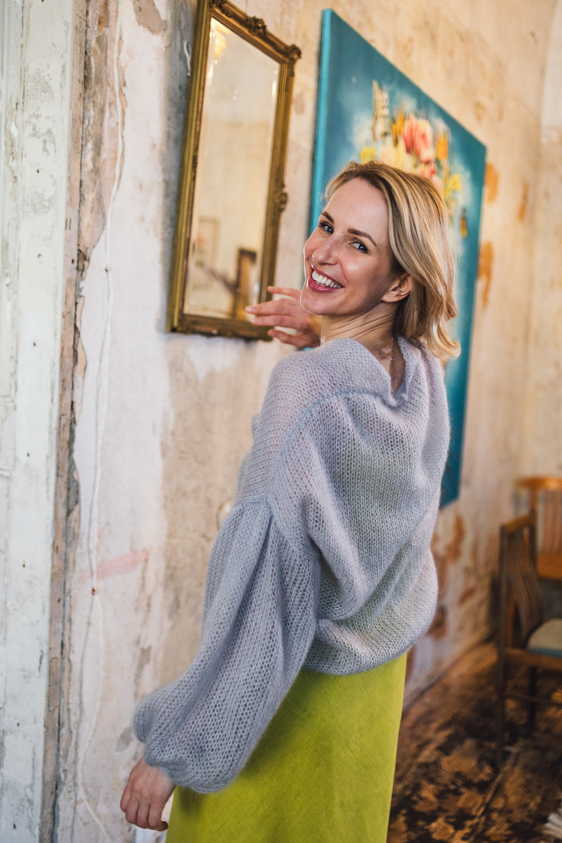 Mohair Pullover mit Seide – Leichter Luxus-Strick