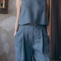 Weite Leinenhose "Elisa"