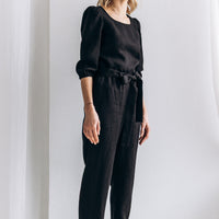 Klassische Hose mit Gürtel "Nora"