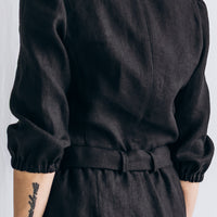 Klassische Hose mit Gürtel "Nora"