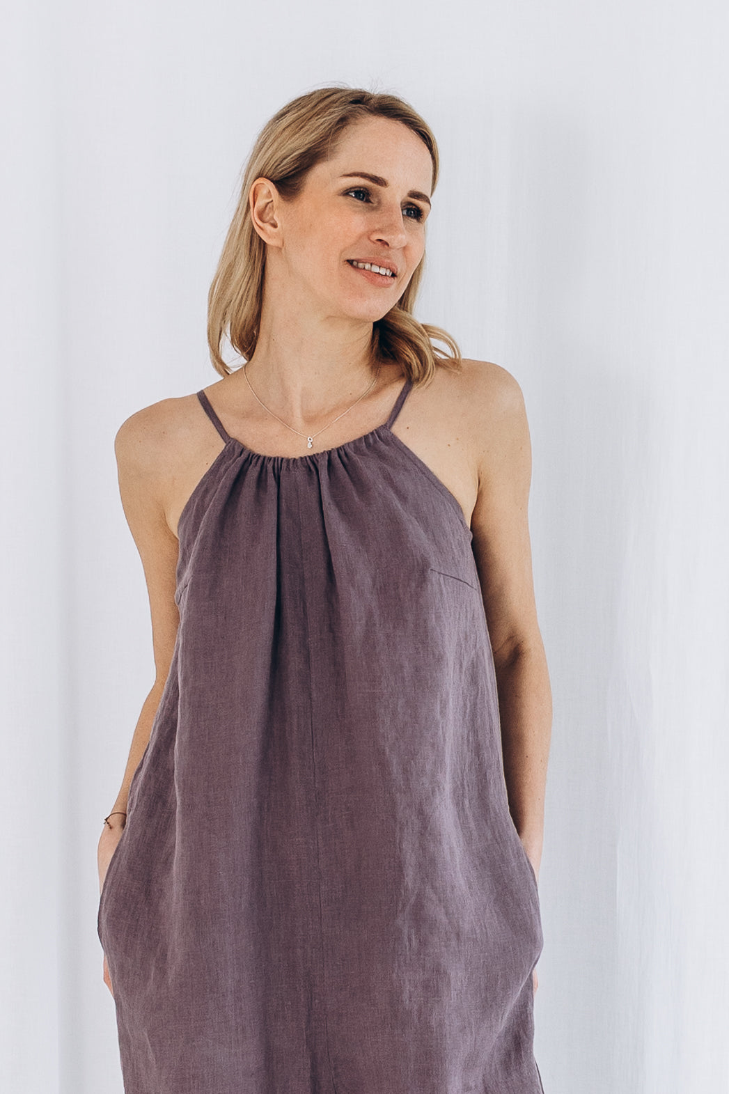 Overall aus leichten Leinen "Paula"