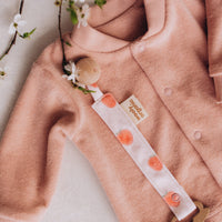 Schnuller Clip aus Baumwolle in 2 Farben