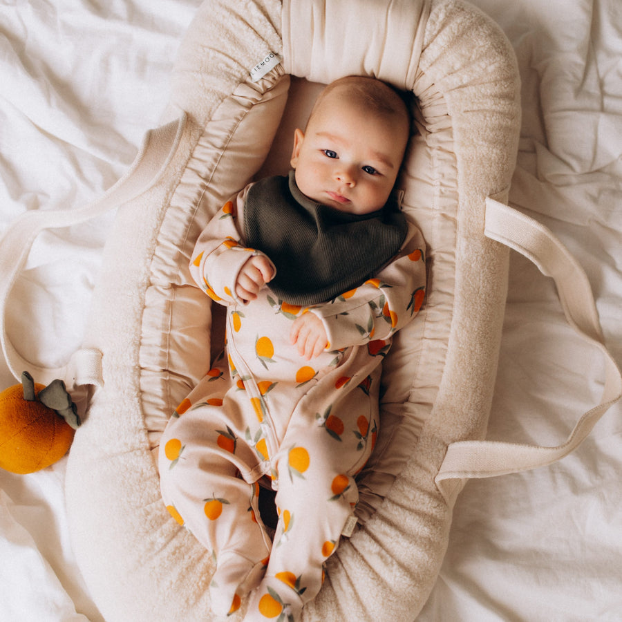 Wrap Pyjama aus Bio Baumwolle in 3 Farben