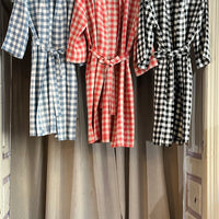 Unisex Bademantel aus Leinen