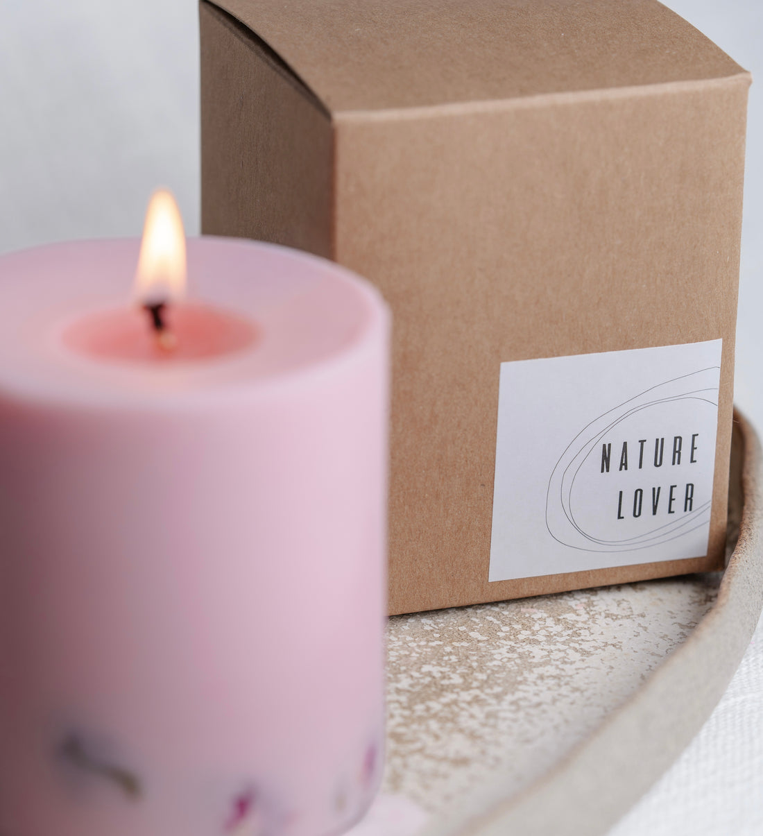 Feel Again – Duftkerze „Rose & Zwetschge“