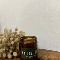 Kerze im Glas "Herbstwald"
