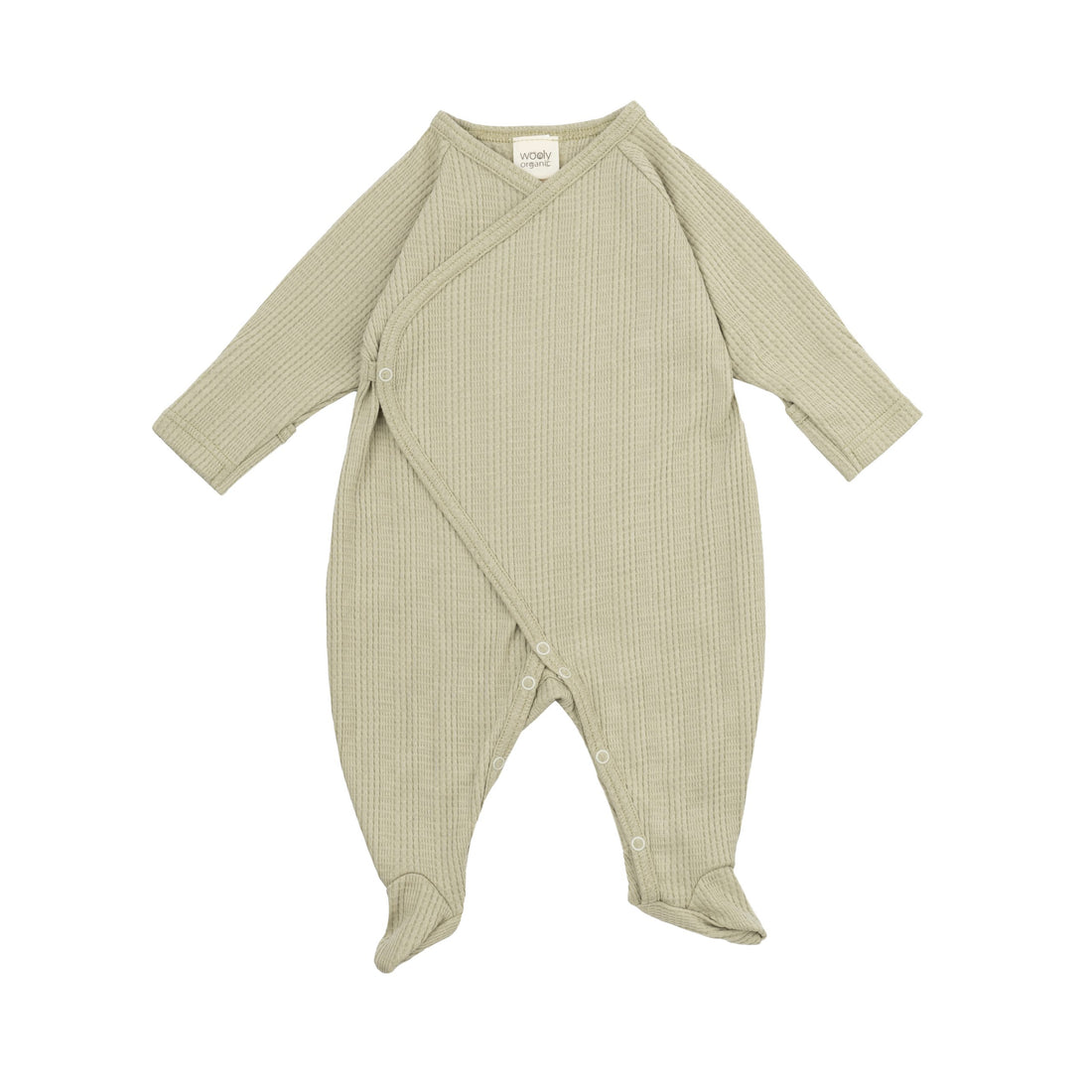 Wrap Pyjama aus Bio Baumwolle in 3 Farben