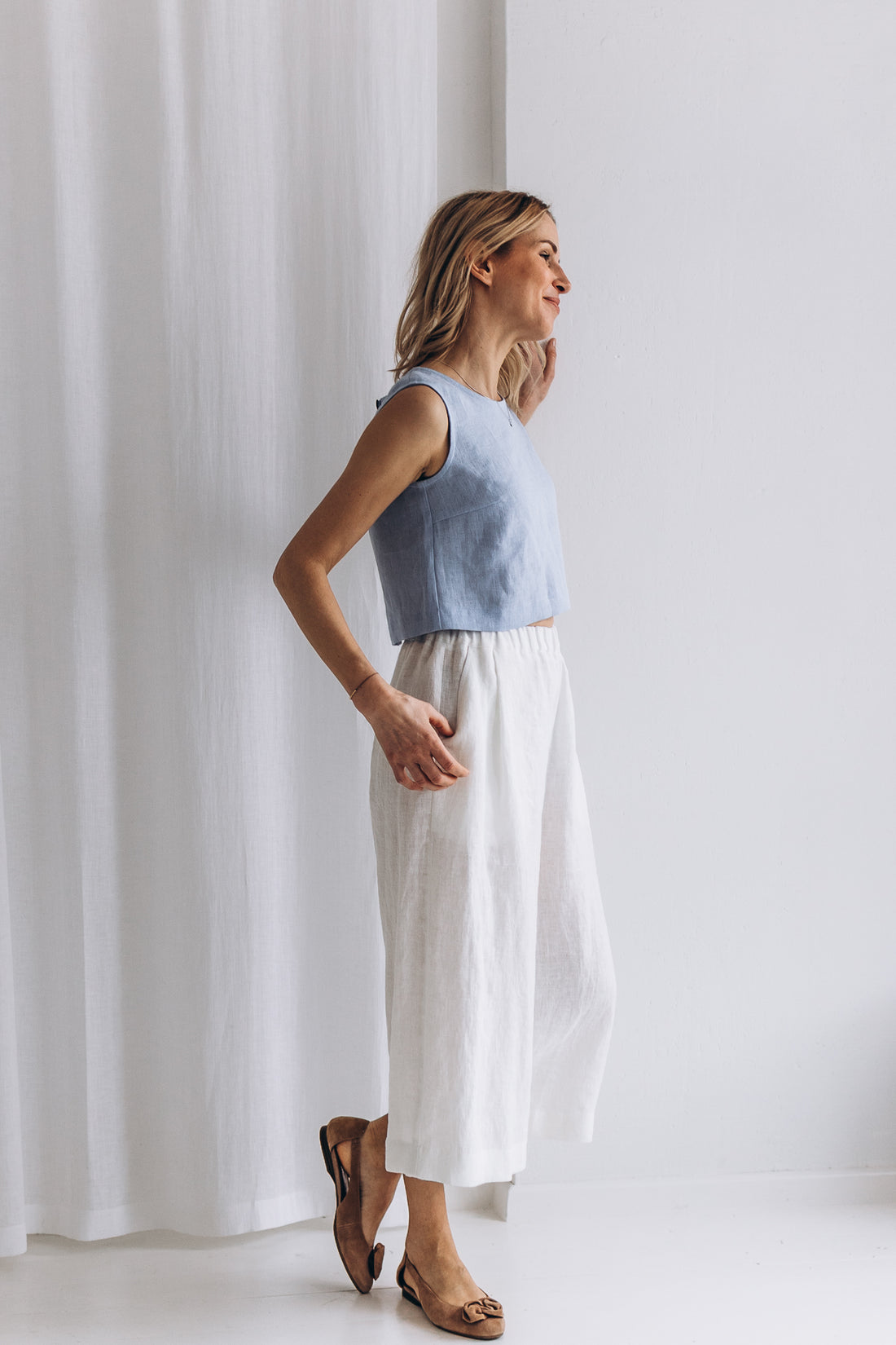 Leinenculottes "Emilia"