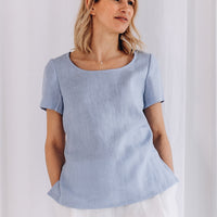 Klassischer Leinentop "Elin"