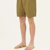 Amabilis Shorts in Khaki – Entspannter Sommerkomfort aus Leinen - The Baltic Shop