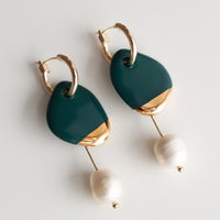 "Arp" Ohrringe aus Porzellan - The Baltic Shop