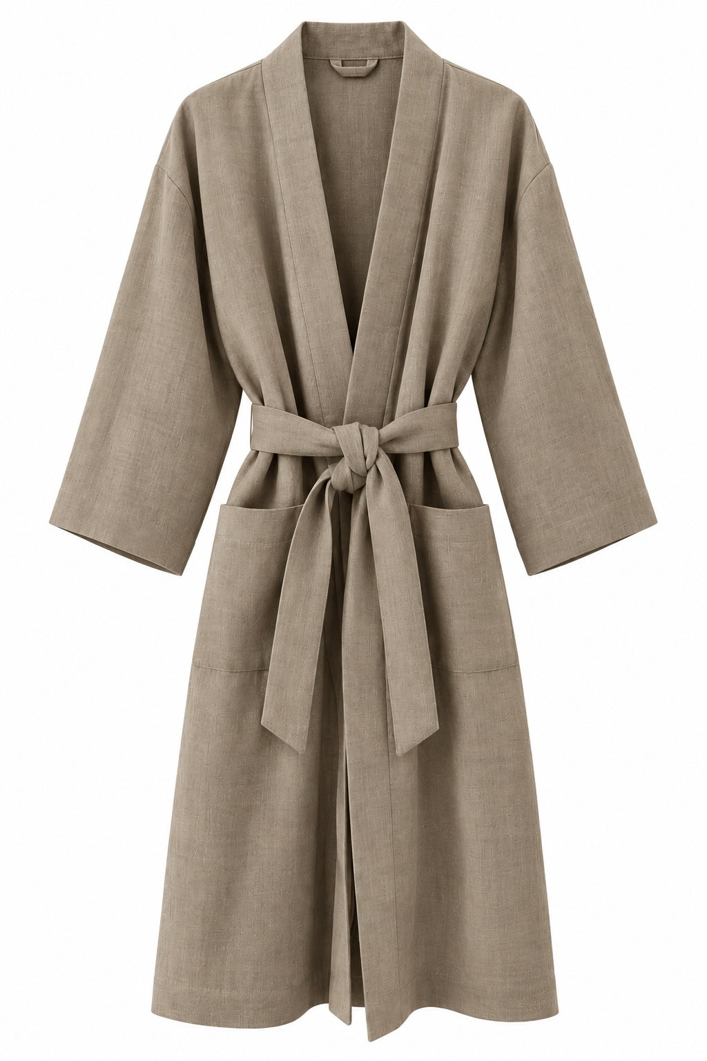 Leinen Kimono-Robe – nachhaltiger Leinen Bademantel aus Lettland