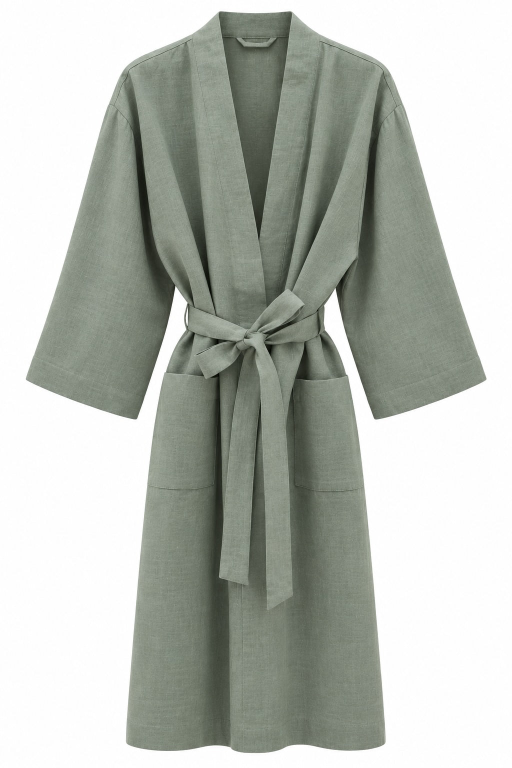 Leinen Kimono-Robe – nachhaltiger Leinen Bademantel aus Lettland